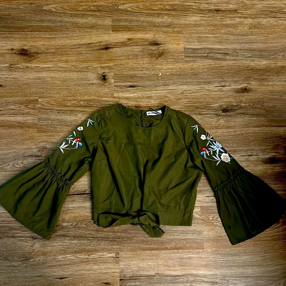 Cute Green Top